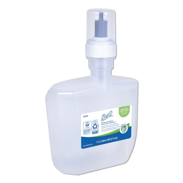 Scott Essential Green Certified Foam Skin Cleanser, 1200 mL, PK2 91591